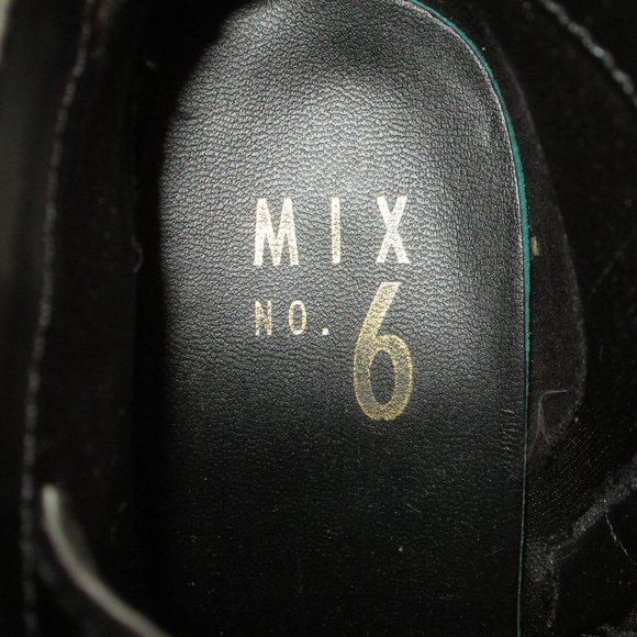 BLACK PATENT MIX NO. 6 BOOTIES - Picture 11 of 12